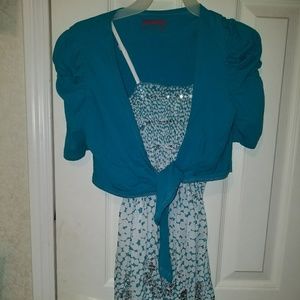 Girls summer dress, size 8